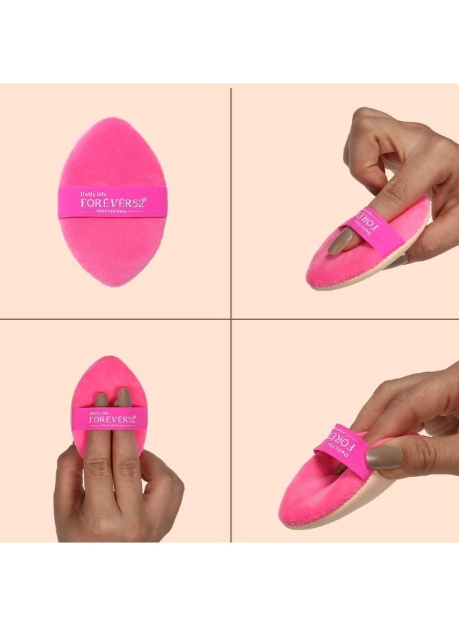 Daily Life Forever52 Ultrablend 2-in-1 Puff & Sponge  | Dual-Sided Tool for Setting, Baking, Blending & Retouching | Soft Powder Puff + Suede Blender for Flawless Finish - Image 4
