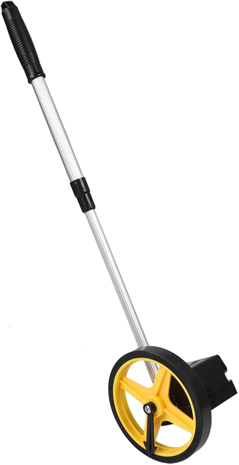 Portable Measuring Wheel 0-9999.9m Distance Measuring Roller for Multiple Purpose (Small Wheel) - Image 3