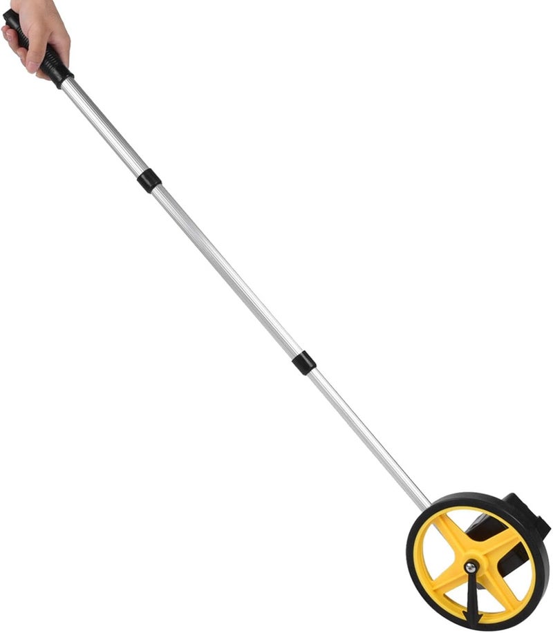 Portable Measuring Wheel 0-9999.9m Distance Measuring Roller for Multiple Purpose (Small Wheel) - Image 4