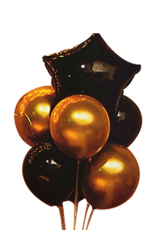 كيدل مجموعة بالونات زينة للحفلات بتصميم رومانسي لعبارة Happy Birthday" - Image 2