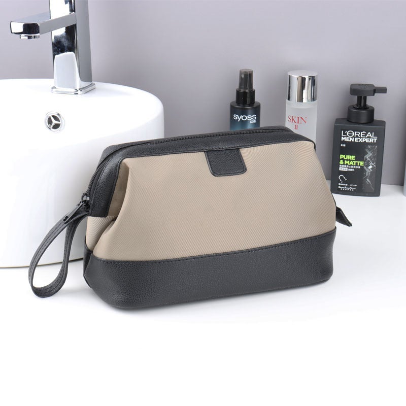 High-End Toiletry Bag For Men With Dry And Wet Separation Large Capacity Business Trip Toiletry Bag Waterproof Storage Bag - Image 1