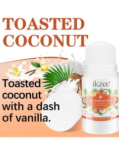 IKZEE Whole Body Deodorant Stick Coconut and Vanilla 72 Hour Odor Control Aluminum Free Baking Soda Free Natural Scented Skin Safe for Armpit Privates and Other Parts Oduor Control Cream 40g  - Image 3