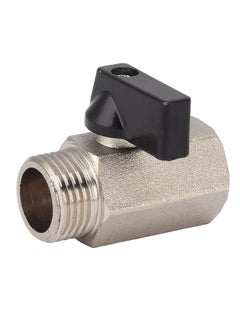 Gas Valve Ball Type Male Female Thread Thicken Brass Sandblasting for Household Tap Water 1/2