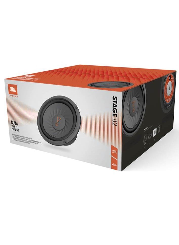 JBL - JBL 8 Inch Subwoofer Stage 82 4-ohm component subwoofer - Image 1