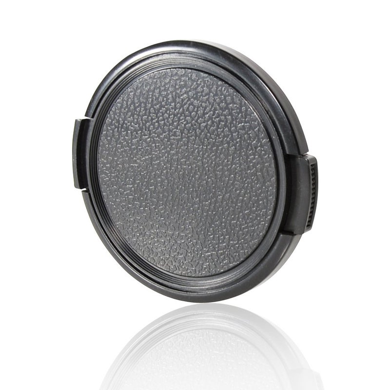 CamDesign Sides Pinch Snap-On Front Lens Cap/Cover Compatible with Canon, Nikon, Sony, Fujifilm Pentax All DSLR Lenses (49 MM) - Image 1