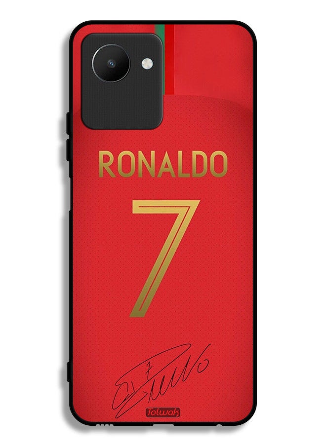 Tolwak Realme C30s Protective Case Cover Ronaldo 7  - Image 2
