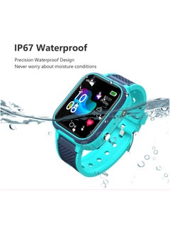 Verci LT21 4G Smart Watch Kids GPS WIFI Video Call SOS IP67 Waterproof Child Smartwatch Camera Monitor Tracker Location Phone Watch(Green)  - Image 4