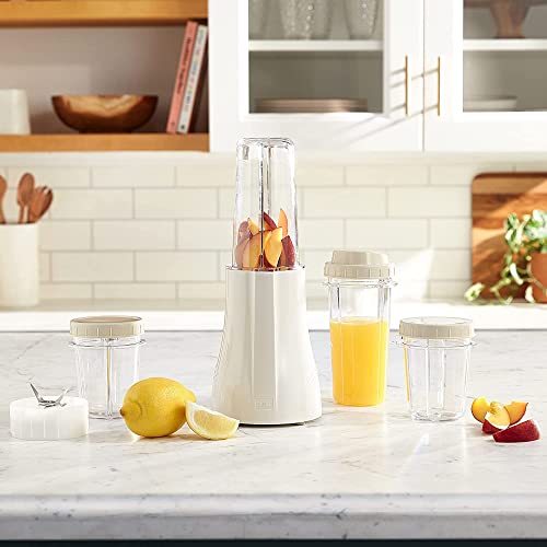 Tribest خلاط ومطحنة مطبخ Tribest PB-250XL-A للعصائر والسموذي مع أكواب خلاط محمولة خالية من BPA، أبيض - Image 2