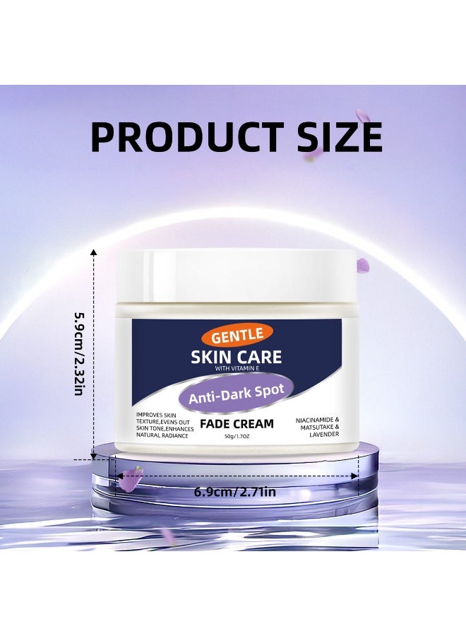 jalan Anti-Dark Spot Fade Cream,Night Repair Moisturizing Cream,Contains Niacinamide, Matsutake Extract, and Retinol,50g,Deep Hydration and Skin Repair - Image 2