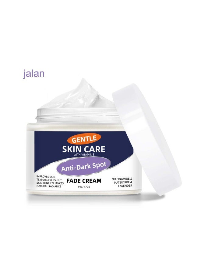 jalan Anti-Dark Spot Fade Cream,Night Repair Moisturizing Cream,Contains Niacinamide, Matsutake Extract, and Retinol,50g,Deep Hydration and Skin Repair - Image 1
