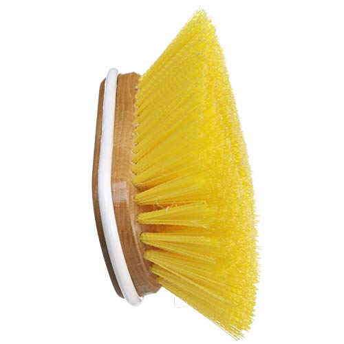 Seachoice Deck Brush w/Threaded Hole, 6 in., Medium Bristles, Wood Block - Image 5