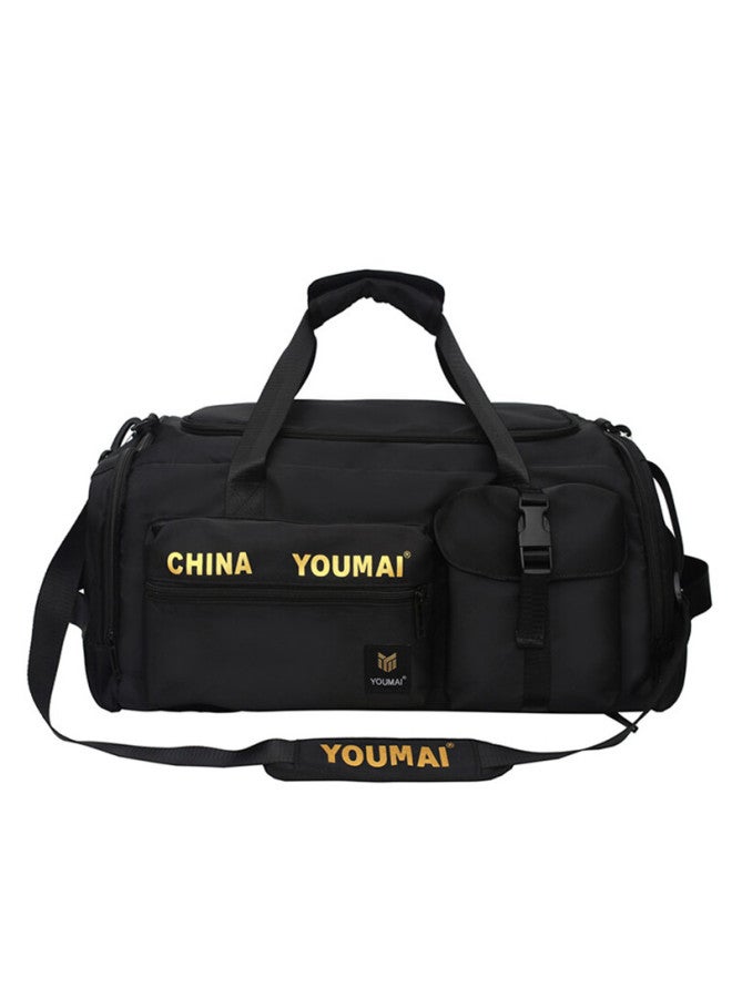 Viney Large Capacity Backpack, Sports Fitness Bag, Wet And Dry Separation, Basketball Swimming Handheld Luggage Bag, Backpack - Image 1