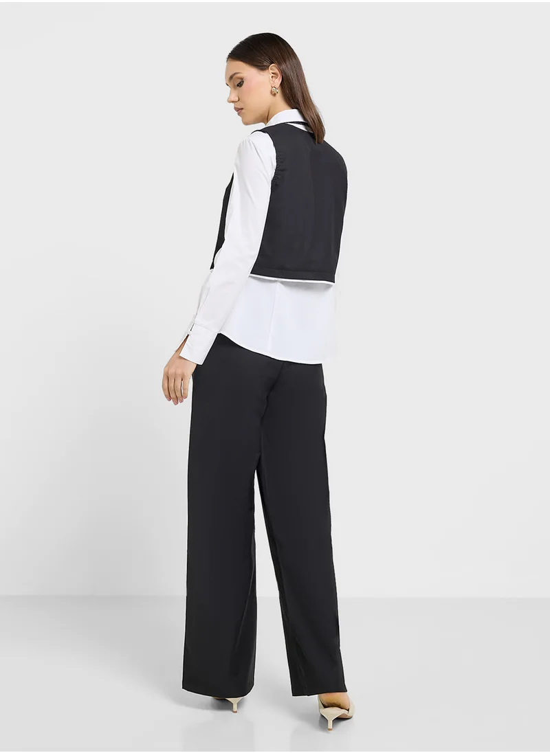 ايلا Tailored Vest & Pant Set