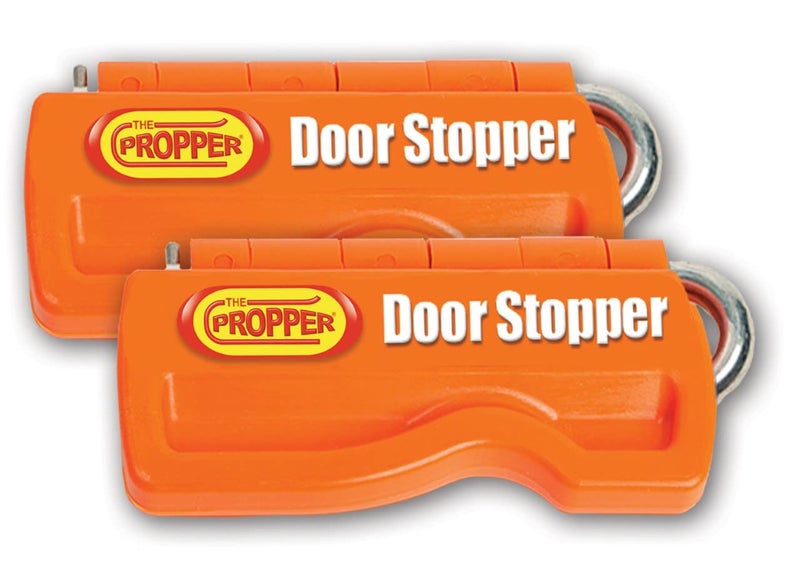 Propper Door Stopper Professional Door Stop for Moving Office Home or School Great for Police Admin Firefighters and Any time You Need a Door to Stay Open 2 Pack - Image 2