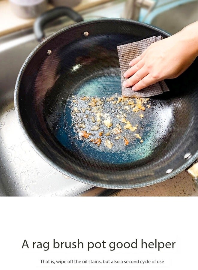 fashionhome Multipurpose Durable Easy to Clean kitchen Scrubbing Cloth Roll Microfiber Cleaning Kitchen Wear-Resistant Non-Stick Oil Cleaning Towel 20x22 cm - Image 5