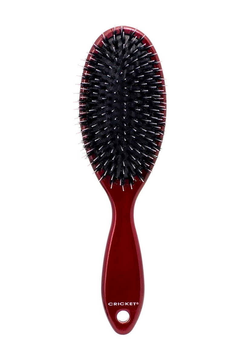 Cricket Smoothing Boar & Nylon Bristle Hair Brush - Natural Boar and Anti-Static Nylon Bristles for Shine and Texture - Brushes for All Types, Including Thin and Fine Hair - Image 1