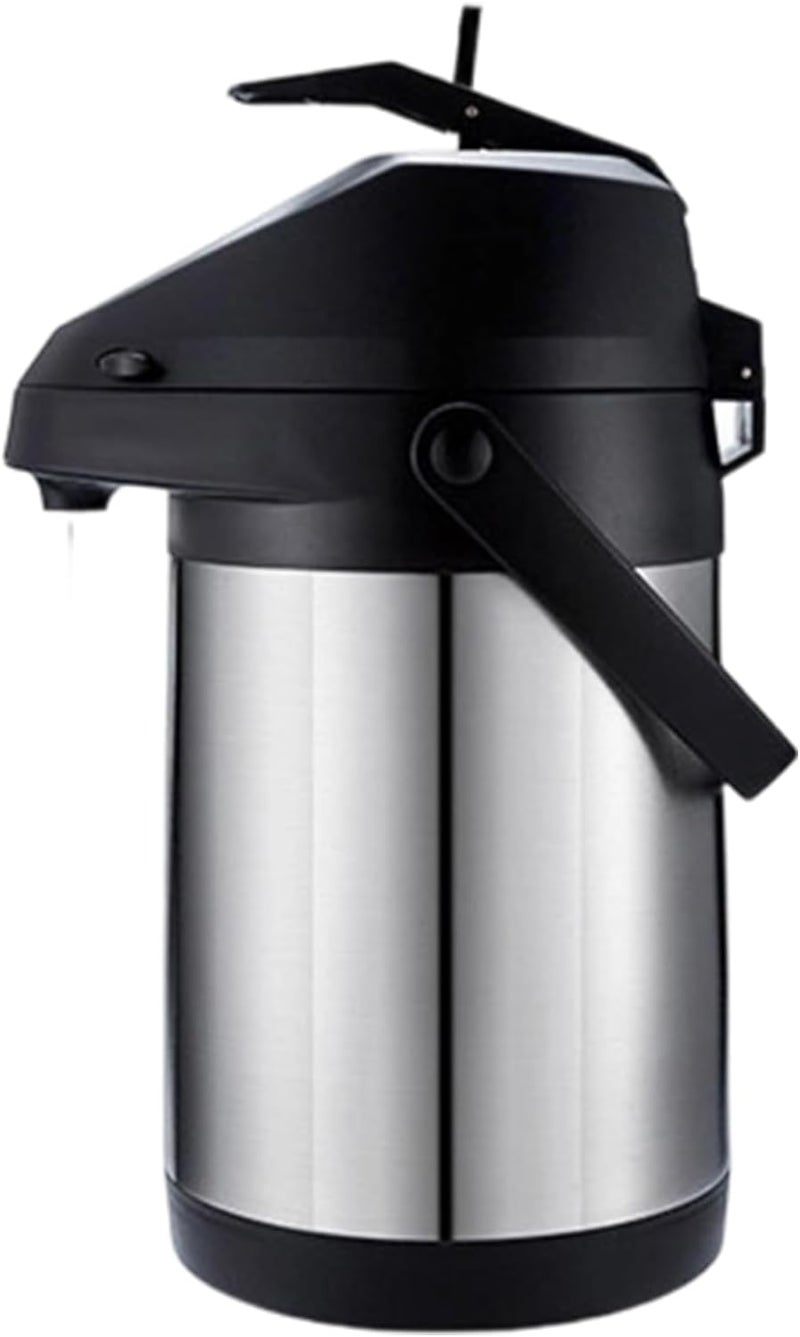 Globally popular universal design Coffee Carafe for Keeping Hot, 304 Rustless Insulated Waterbottle, Air Pot Coffee Carafe with Lazy Base for Home Global assorted color picks - Image 1