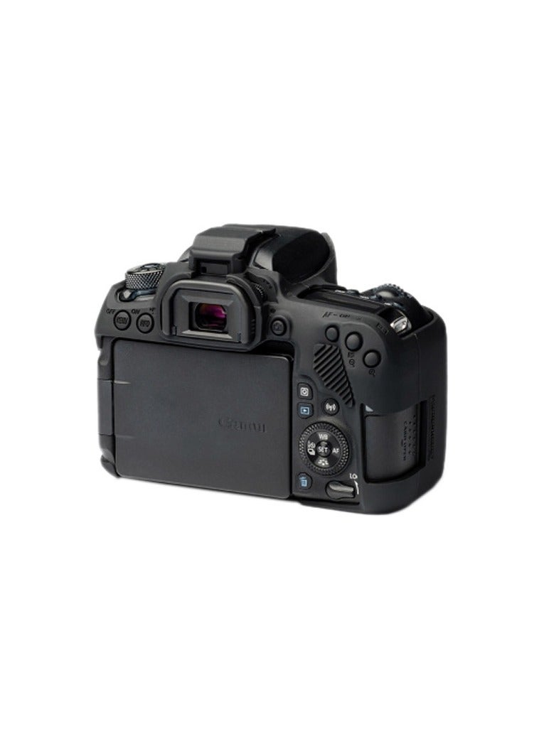 إيزي كوفر easyCover Silicone Protection Cover for Canon EOS 77D (Black) - Image 2