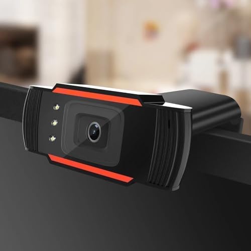 TECHNOVIEW Crisp Pro Digital Zoom 720P Web Camera with 5P HD Quality Lens, CMOS Image Sensor, 24 FPS Video Resolution, Built-in Mic, Auto White Vision, Night Vision and Manual Switch for LED (Black) - Image 4
