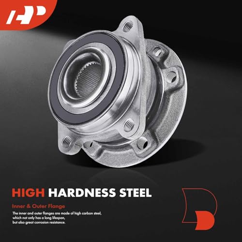 A-Premium مجموعة محامل العجلات والمحور A-Premium متوافقة مع جيب شيروكي 2014-2023 و كرايسلر 200 2015-2017، بدون نظام ABS - Image 3