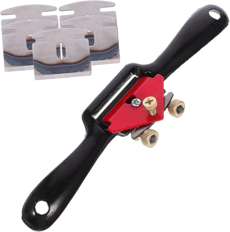 مُسَوِّي الخَشَب اليدوي القابل للتعديل، أداة نجارة مدمجة وخفيفة الوزن لأعمال التشذيب والتشطيب DIY - Image 1