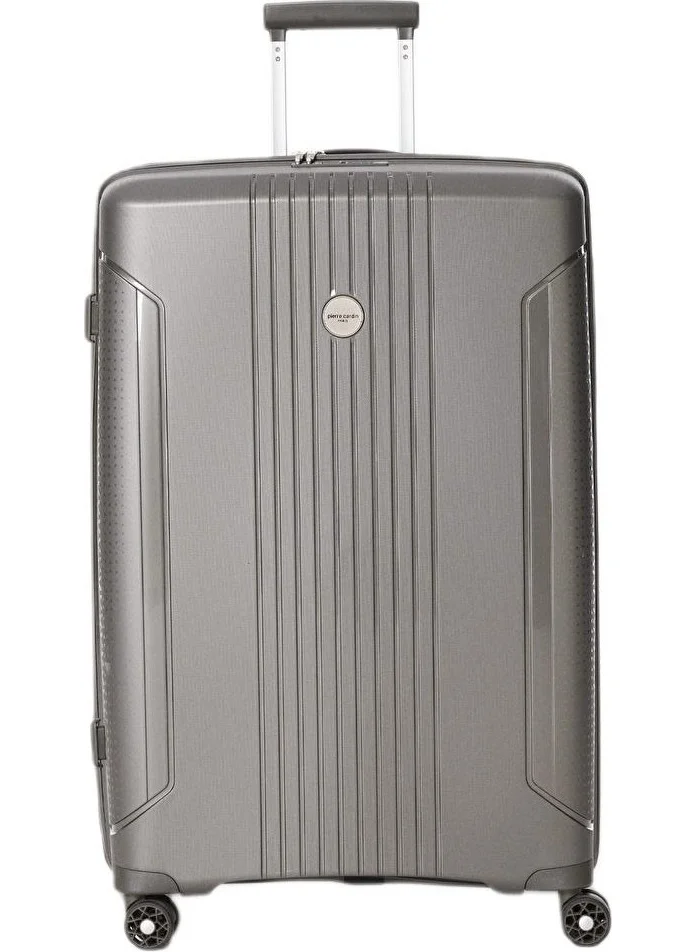 بيير كاردان Large Anthracite Suitcase 70 cm