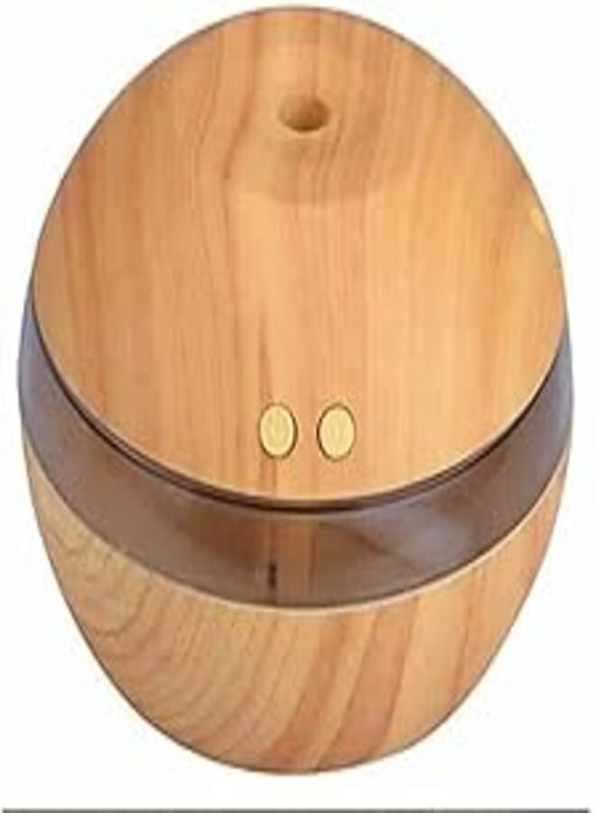 USB Mini Portable Ultrasonic LED Light Aroma Essential Oil Diffuser for Home Office Car (300ml)