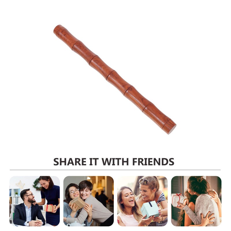 Solid Wood Incense Holder Container with Rosewood Fragrance Sticks 10g Capacity for Home Decor and Meditation - Image 4
