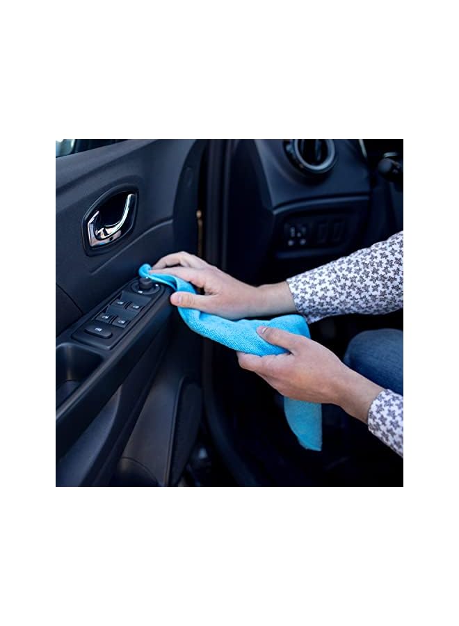 MTS - MTS 10/20/30/40/50 Microfibre Cleaning Cloths Dusters Car Bathroom Polish Towels (10) - Image 3