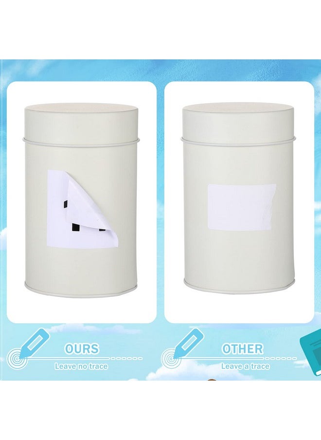 Nezyo - 1 To 200 Vinyl Consecutive Number Stickers 2Inch Square Self Adhesive Labels Waterproof White Numbered Decals Inventory Number Labels For Storage Organizing Boxes Bins Toolbox Lockers Indoor Outdoor - Image 1