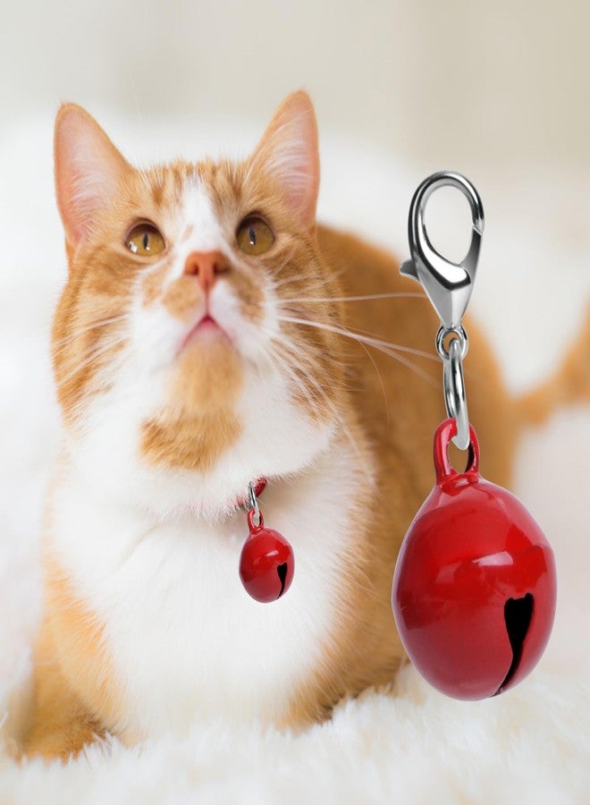 Amabro Pet Bells for Collar, 10 PCS Round Bells with Loud Crisp Sound, Multicolor Cat Dog Collar Charm Pendant Accessories for Christmas Decoration - Image 4