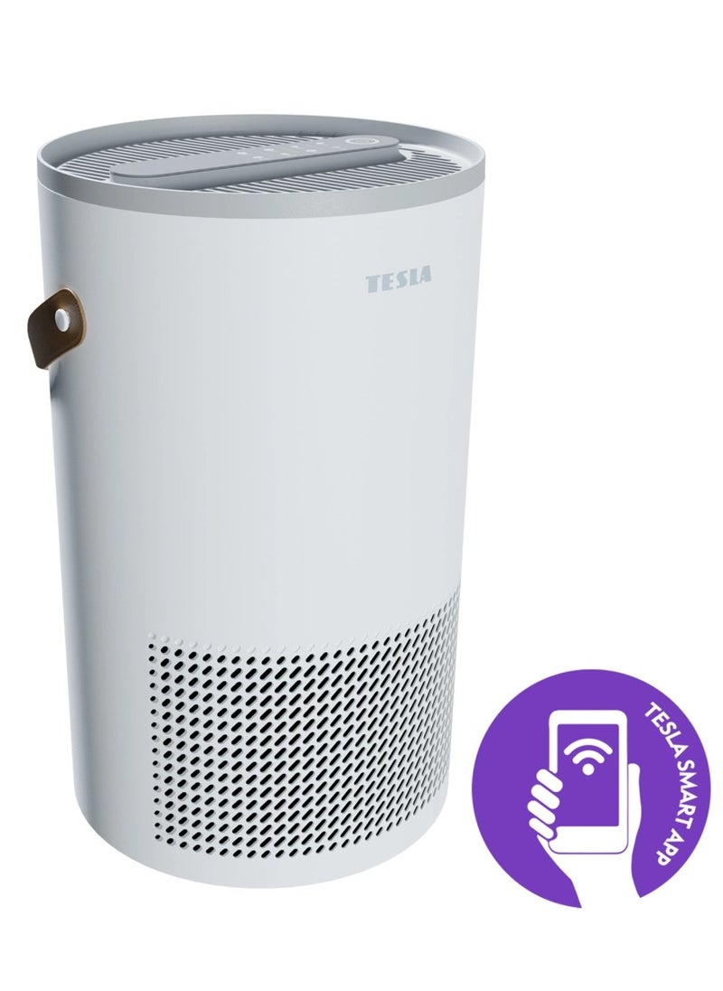 Smart Air Purifier S200 White with HEPA 13 3-in-1 Filter, UV Lamp & Ionization Works with Touch Screen & Google, Alexa & Tesla App - pzsku/Z4677617EFAB14FAED4D1Z/45/_/1709128068/87635f67-a93f-4ac0-93cf-0e712854877f