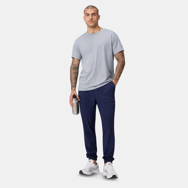 Fabletics Grey Men's The 24-7 T-Shirt for Men | Best Price UAE