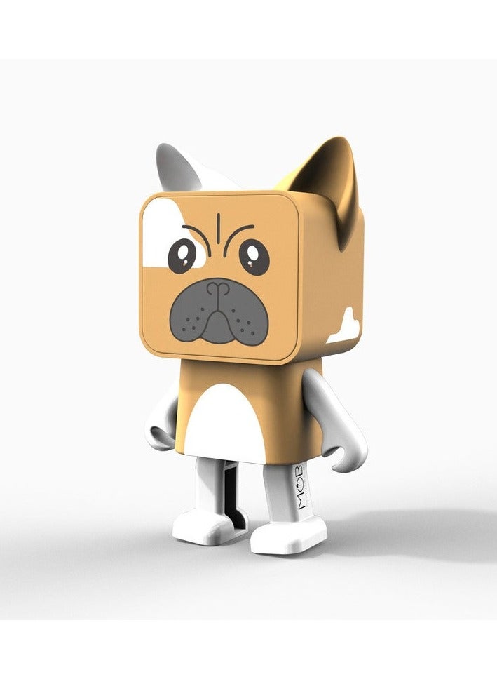 MOB Wireless portable speaker shaped like a bulldog animal with Bluetooth connectivity, compact design, and high-quality sound for music on the go - Image 2
