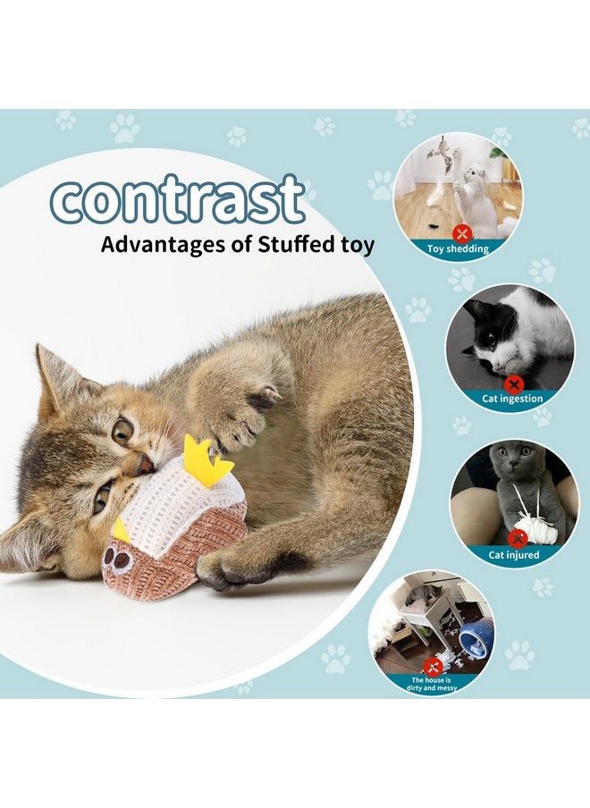 DKTIE - DKTIE Cat Toys with Catnip - Kitten Teething Toys, Cat Stuff for Indoor Cats, Catnip Toys for Cats, Cat Chew Toy, Kitty Toys - Cute Penguin Shape, Set of 2 (MRWJ12) (Penguins) - Image 1