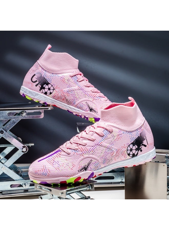 سكت شيكترو حذاء كرة قدم عالي الطبق للجنسين بقماش فليكت للتمرين الرياضي المحترف - Image 4