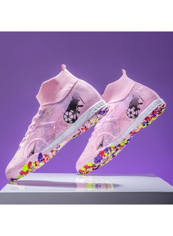 سكت شيكترو حذاء كرة قدم عالي الطبق للجنسين بقماش فليكت للتمرين الرياضي المحترف - Image 5