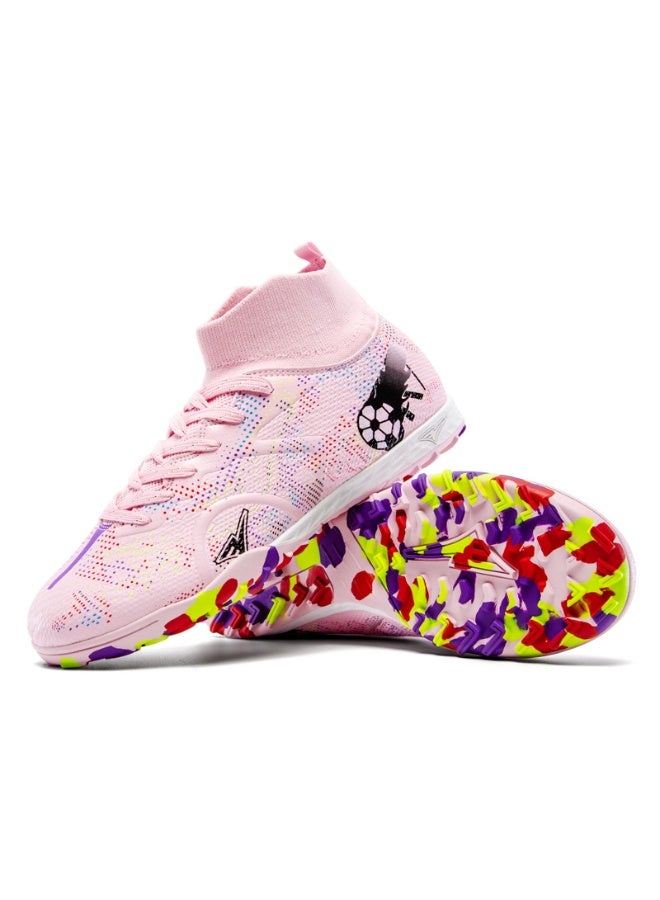 سكت شيكترو حذاء كرة قدم عالي الطبق للجنسين بقماش فليكت للتمرين الرياضي المحترف - Image 1