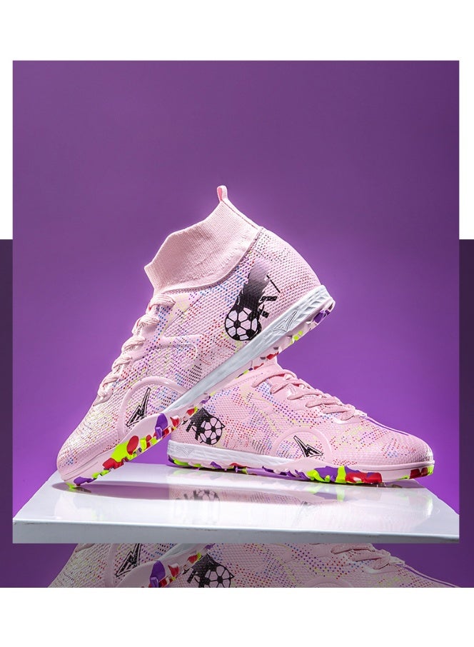 سكت شيكترو حذاء كرة قدم عالي الطبق للجنسين بقماش فليكت للتمرين الرياضي المحترف - Image 2