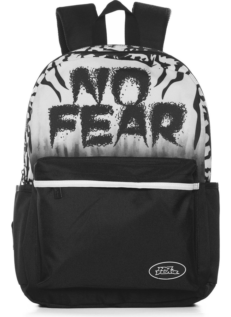No Fear - Black - White Men's Backpack 3574 - Image 1