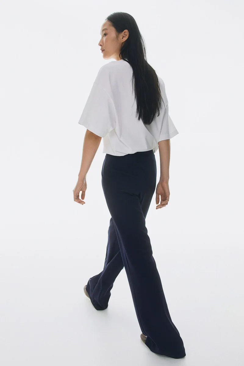 H&M High-waisted tailored trousers