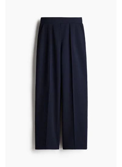 H&M High-waisted tailored trousers