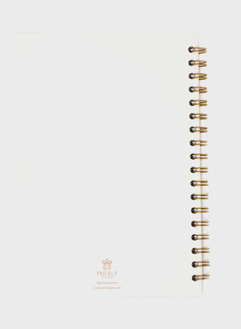 Prickly Pear B5 Circle Boho Ringbound Notebook