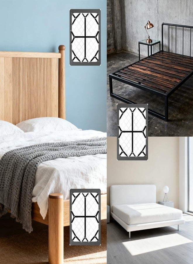 CXYNDFA 6-Pack Adjustable Sheet Straps, Fitted Sheet Holders， Secure Your Bed Sheets Instantly! These Heavy-Duty Sheet Clips Keep Fitted Sheets Tight on Mattresses Up to 21 Inches Deep for a Neat, - Image 4