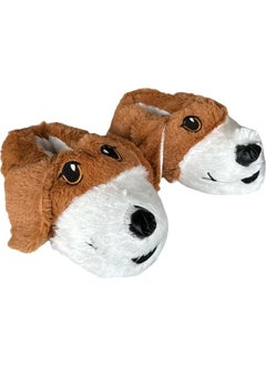 Liger Cute Dog Figured Kids Slippers Taba  - Image 4
