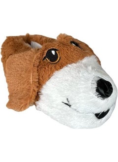 Liger Cute Dog Figured Kids Slippers Taba  - Image 1
