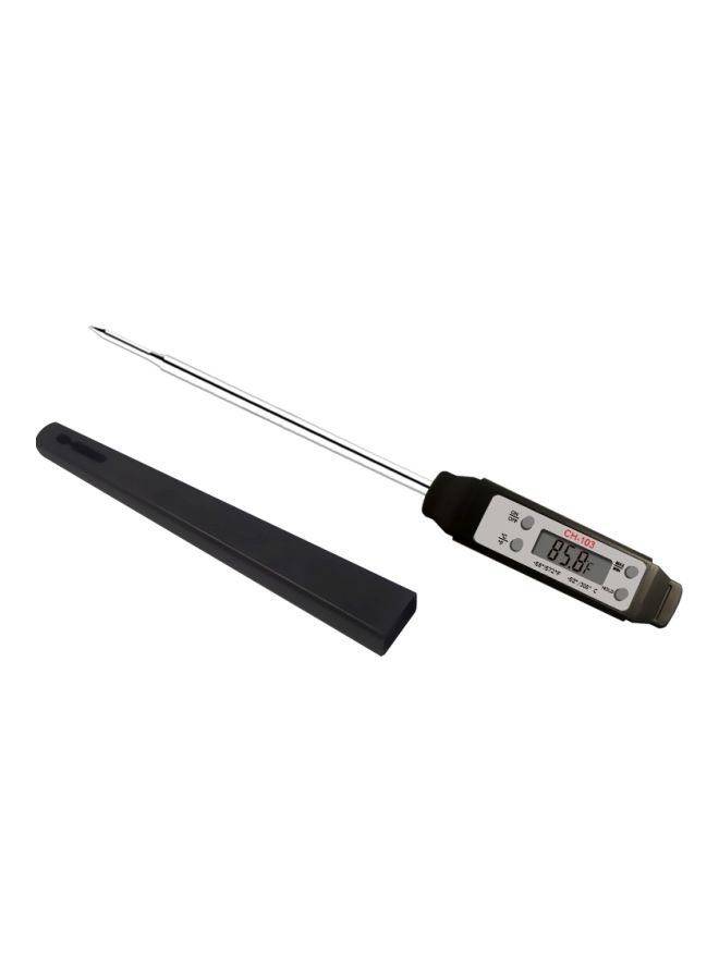 نيبمينينت ميزان حرارة رقمي بشاشة LCD أسود/فضي 192مم - Image 3