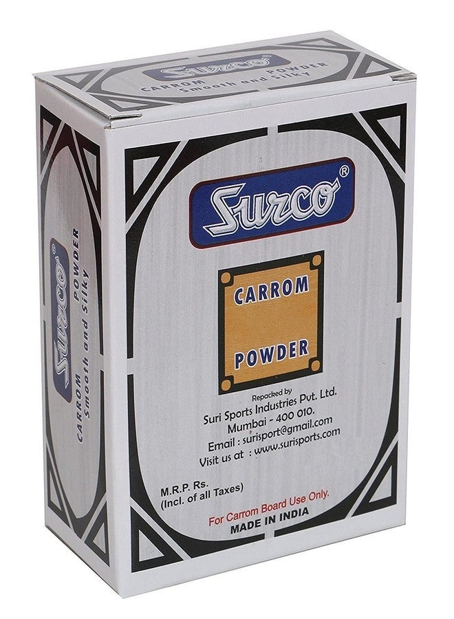 Surco Professional Carrom Board Powder for Carrom Board - 400 GMS - Image 1