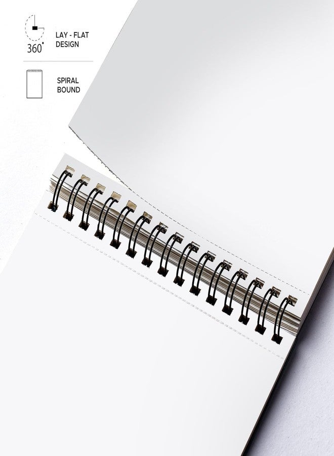 COI Watercolour Book | A5 Size 24 Perforated Pages | 300 GSM, Bleed-Free Paper | Wiro Bound, Lay-Flat Design | Ideal for Watercolour, Acrylic, Mixed Media & More - Image 5