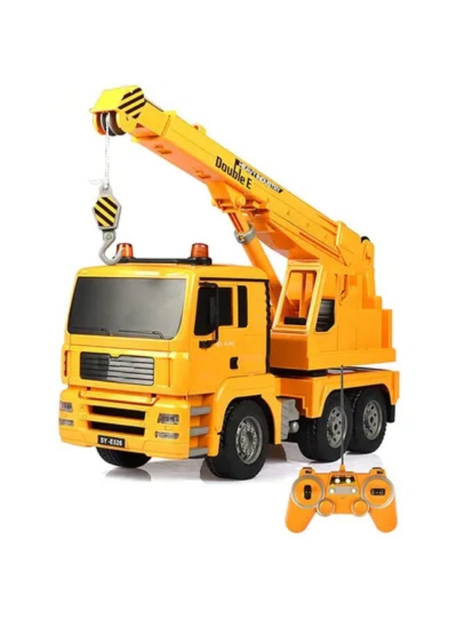 DOUBLE E516-003 1:20 RC Crane Truck with Timber Remote Control Engineering Vehicle - Image 3